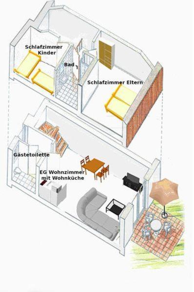 Ferienhaus Bayern Am Ferienpark Westerncity Егинг Екстериор снимка